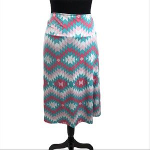 LulaRoe Azure Skirt Pastel Size 2XL